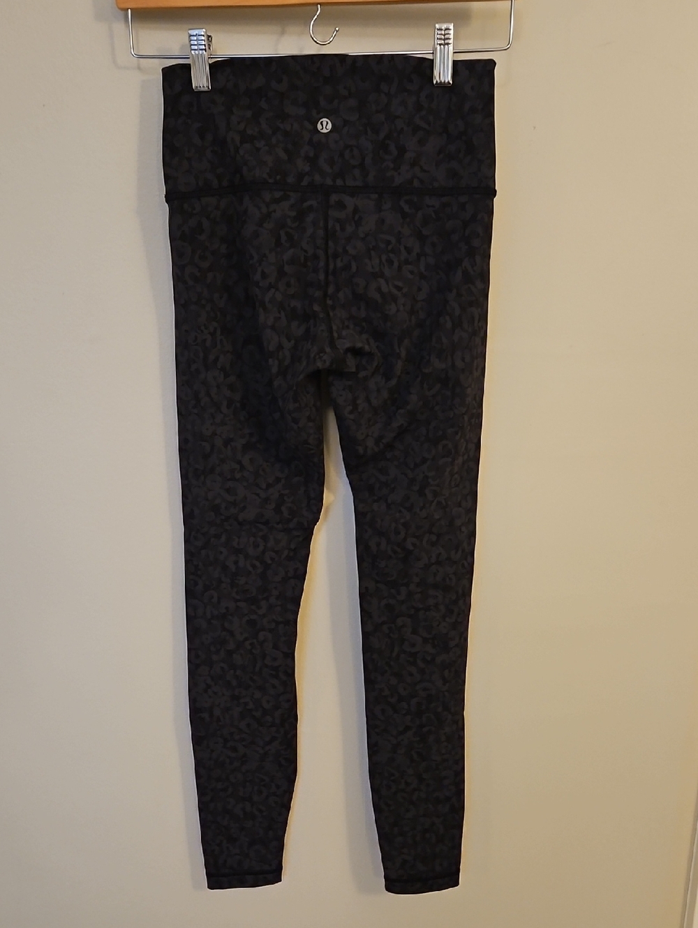 lululemon athletica Black Subtle Leopard Print Leggings